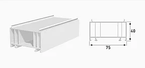 Kasa Kaldırma Profili (40 mm)