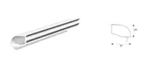 24 mm Çift Cam Çıta Profili