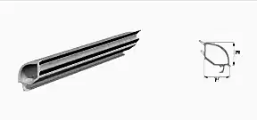 32 mm Çift Cam Çıta Profili