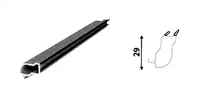 24 mm Dekoratif Çıta Profili