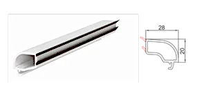 20 Mm Çift Cam Çıta Profili / Yeni