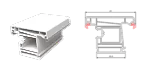 Dışa Açılır Kapı Profili